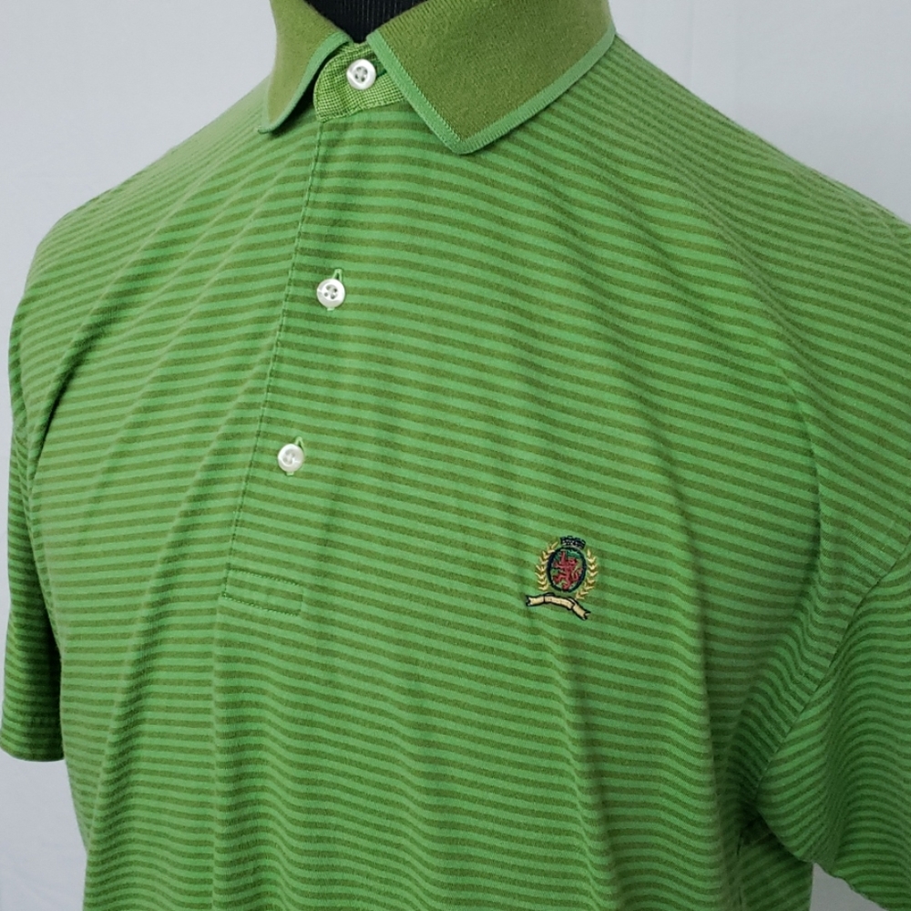 Tommy Hilfiger Short Sleeved Polo Shirt Striped